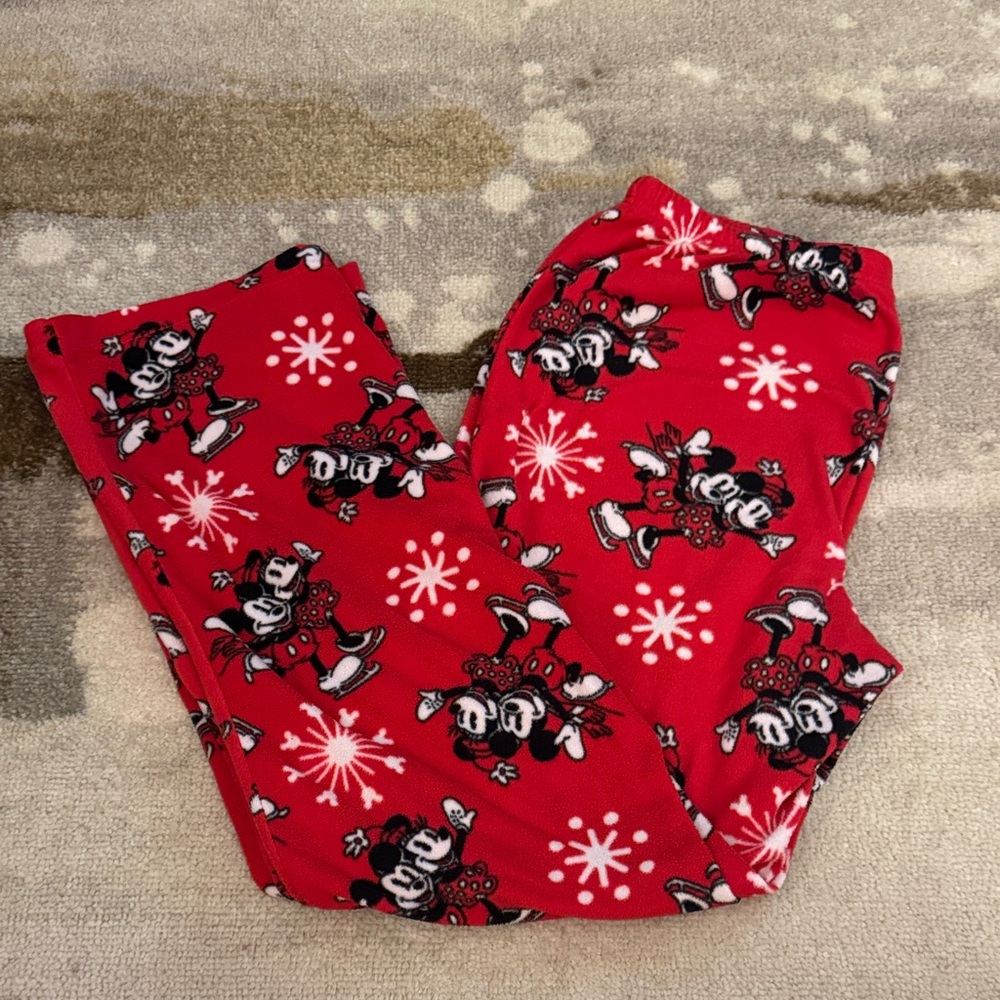 Disney Red Pajama Bottoms